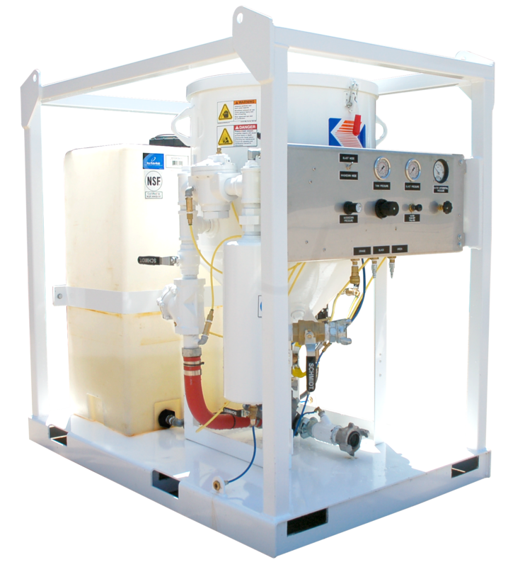 AmphiBlast™ Single-Outlet Skid