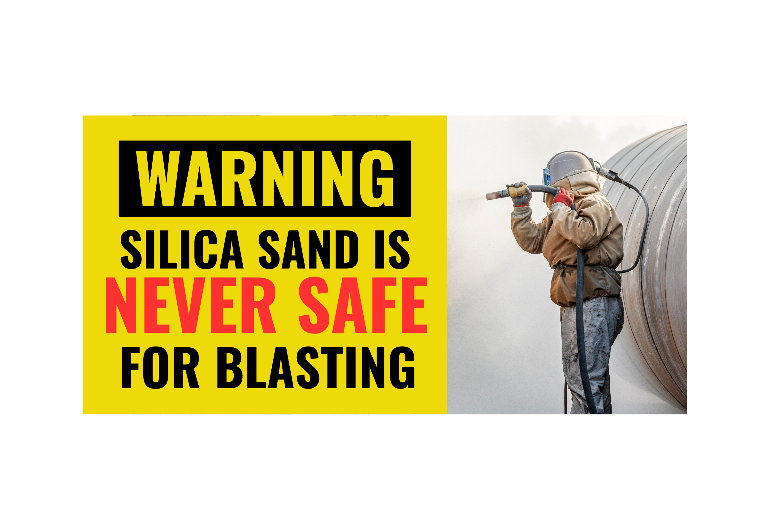 The Hidden Dangers of Blasting with Silica Sand - Why You Should Never Use It