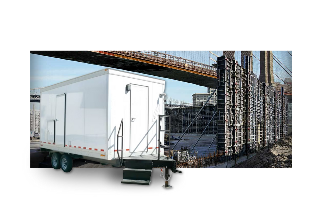 Decon trailer rental for bridge restoration project.