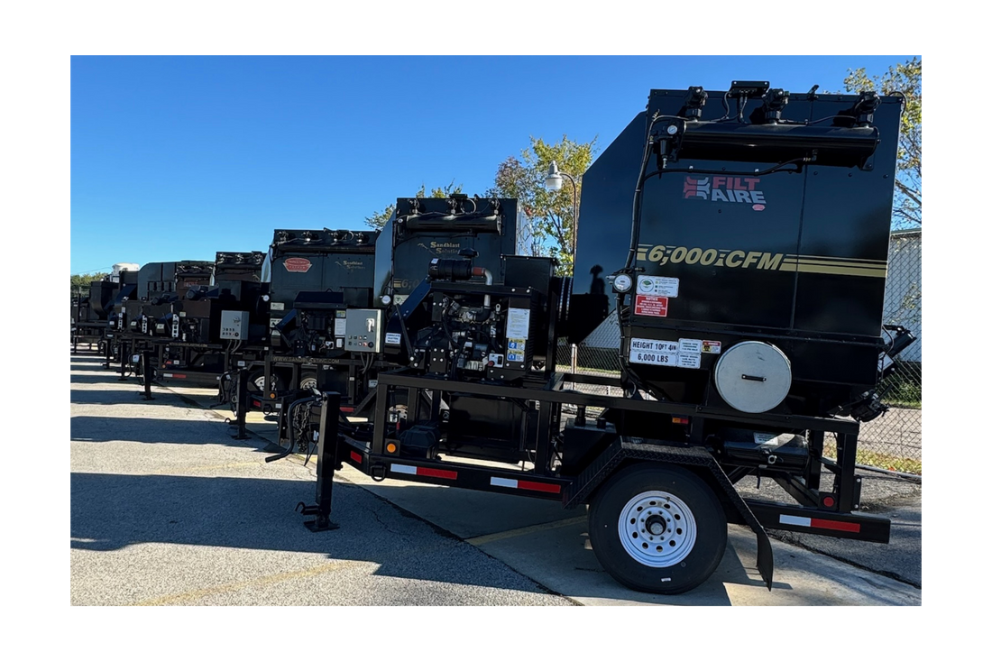 How to choose the right dust collector rental for containment and negative air - rental buying guide.