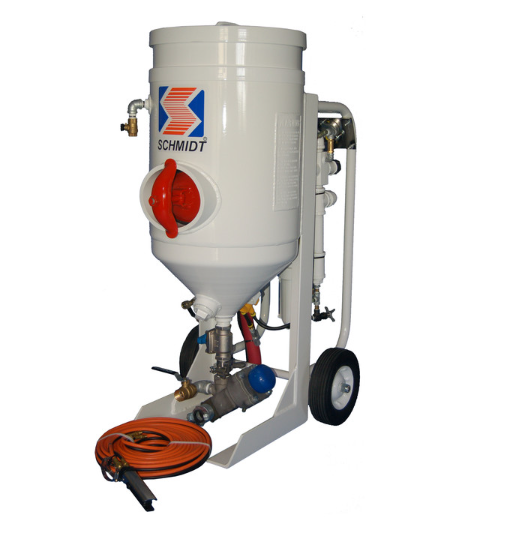 Schmidt M-Series Multi-Media Blasting Pot – sandblast solutions Schmidt M-Series Multi-Media Blasting Pot – sandblast solutions